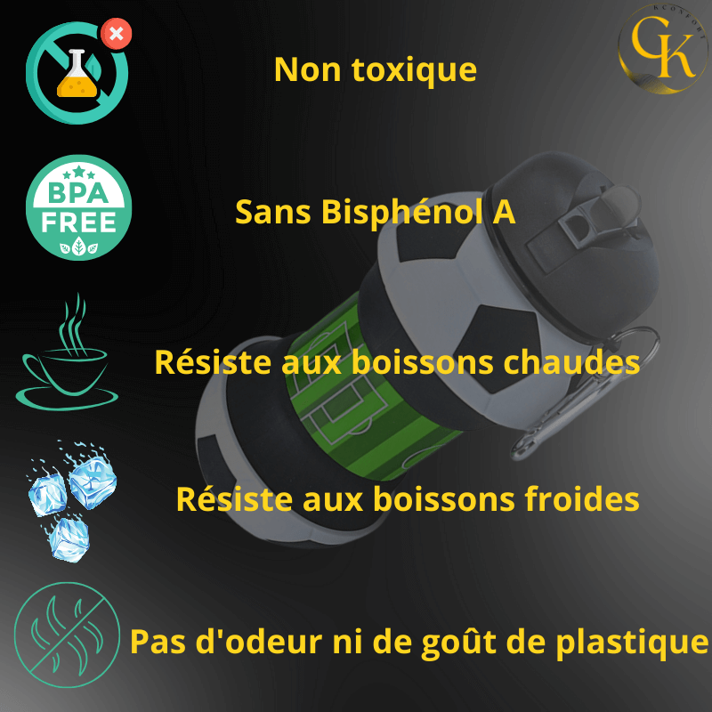 Bottle Water football™ | Gourde Football™