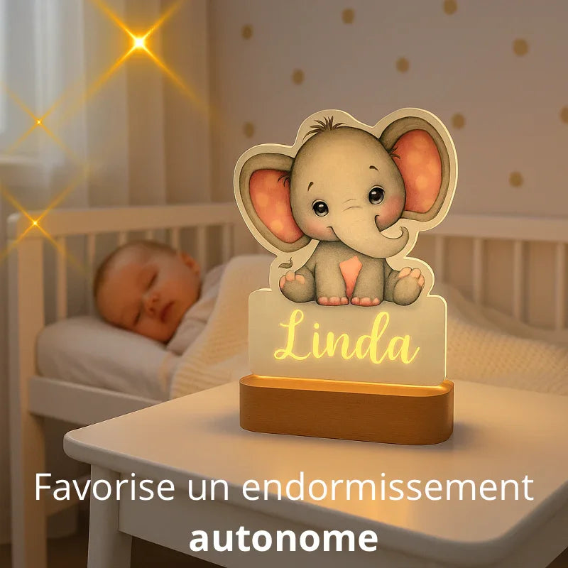 Veilleuse bébé™ | Éléphant Personnalisé™