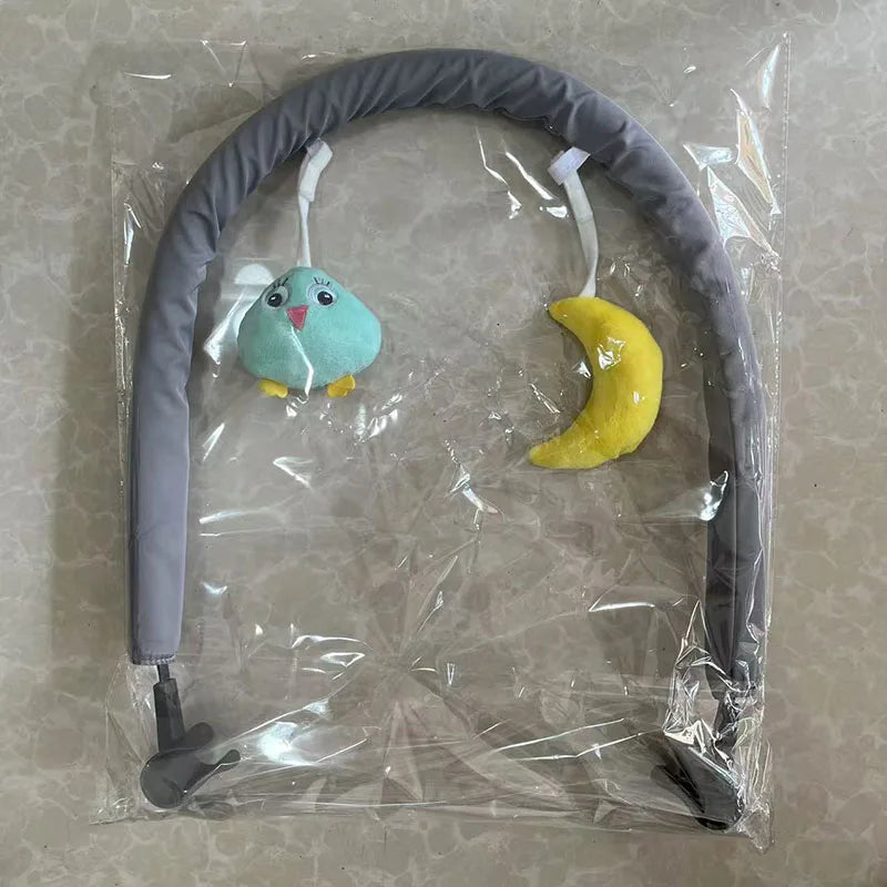 fit Nuna Leaf Baby Rocking Chair Hanging Toy Rack Pram Clip Toys Plush Decor Rocking chair cushion Accessories