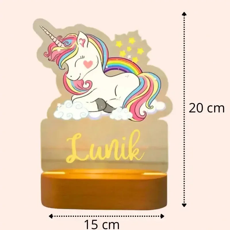 Veilleuse bébé™ | Licorne Personnalisée™