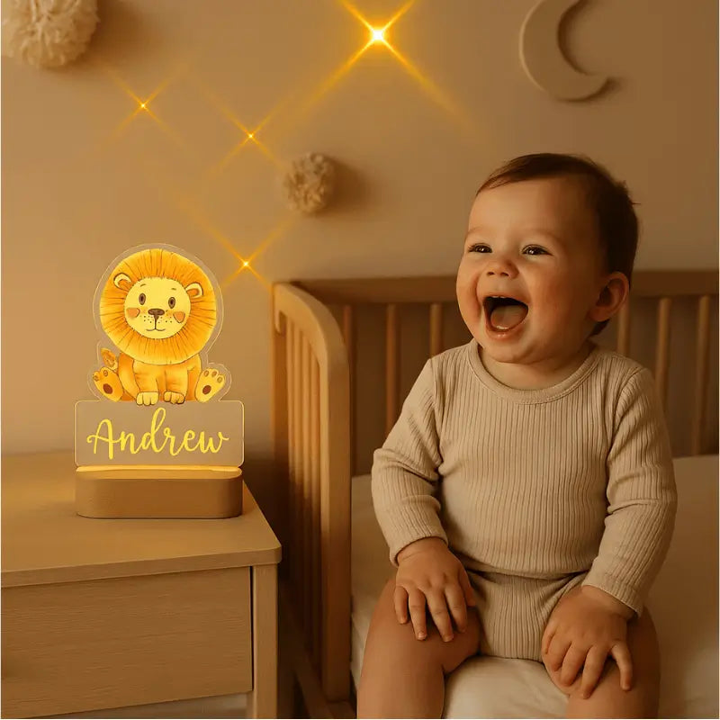 Veilleuse bébé™ | Lion Personnalisé™