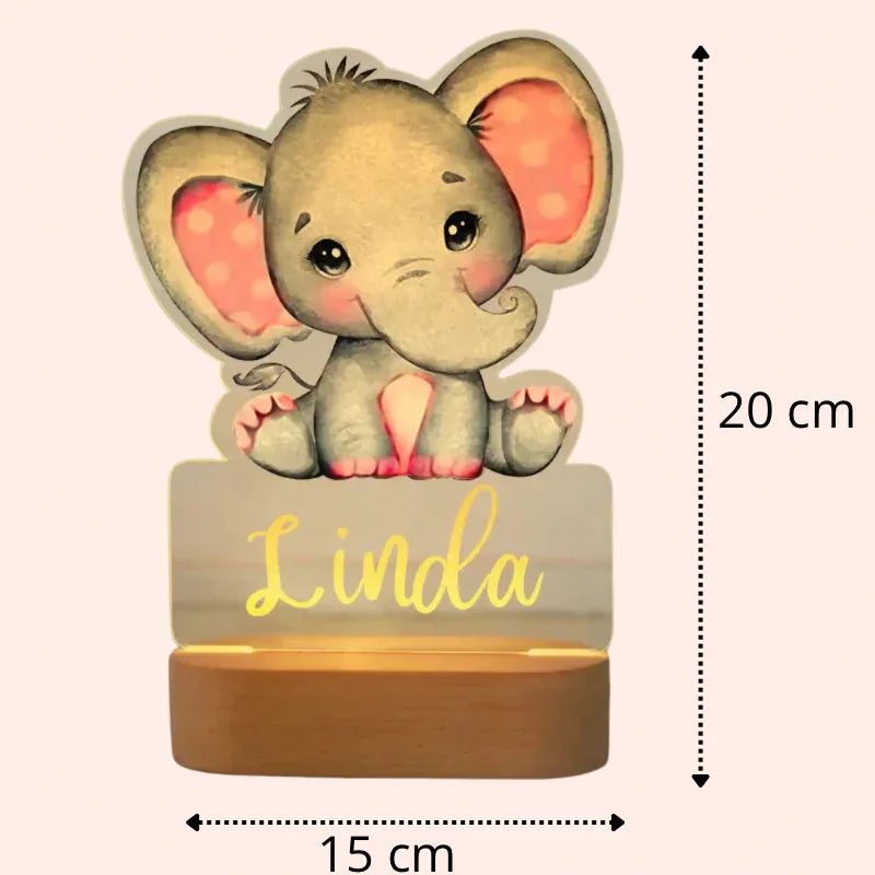 Veilleuse bébé™ | Éléphant Personnalisé™
