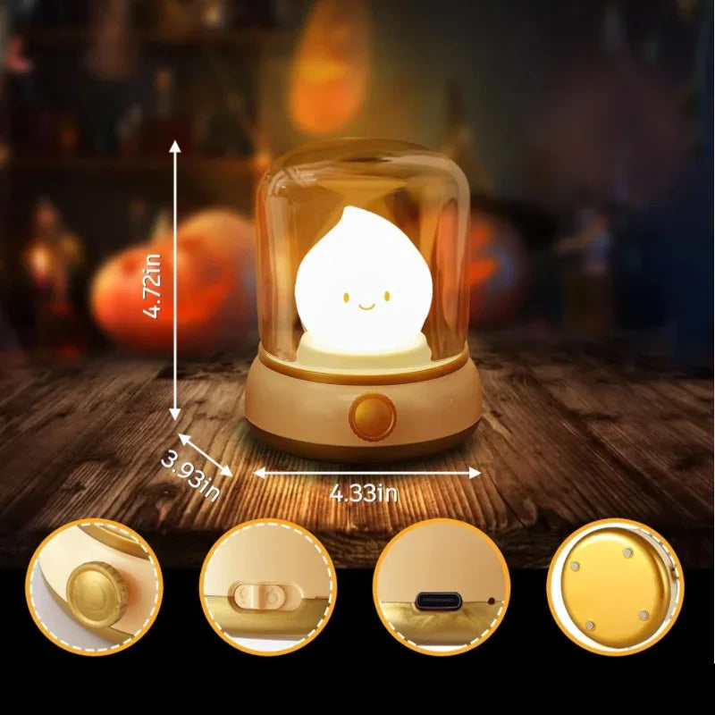 veilleuse bébé LED, parfaite pour apaiser et endormir votre enfant