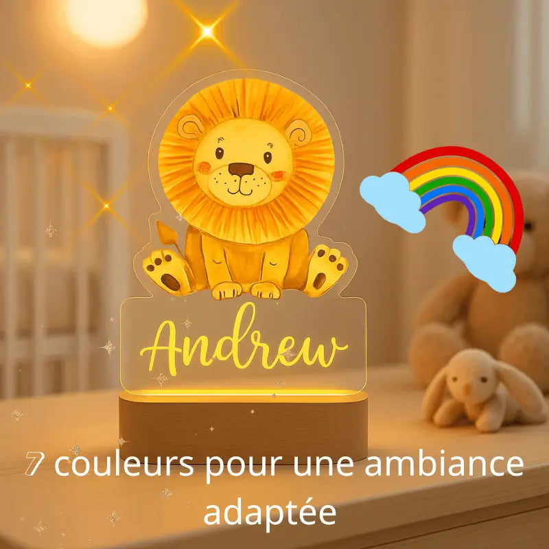 Veilleuse bébé™ | Lion Personnalisé™