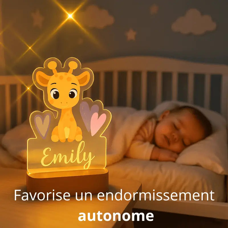 Veilleuse bébé™ | Girafe Personnalisée™