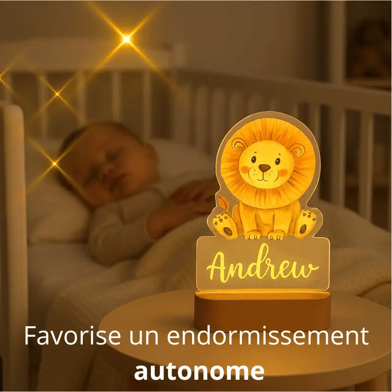 Veilleuse bébé™ | Lion Personnalisé™