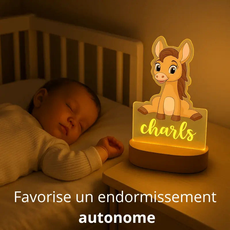 Veilleuse bébé™ | Âne Personnalisé™