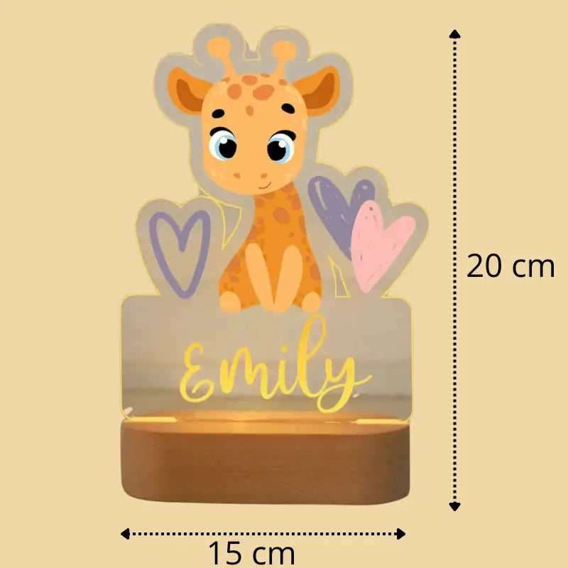 Veilleuse bébé™ | Girafe Personnalisée™