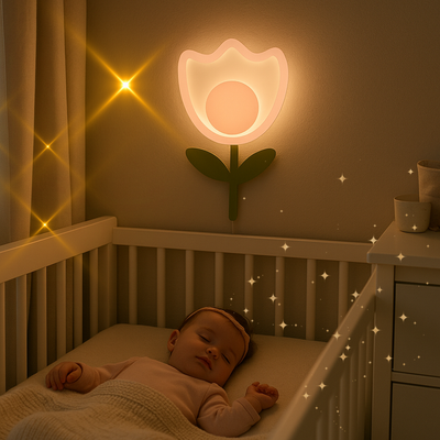 VEILLEUSE BÉBÉ MURALE