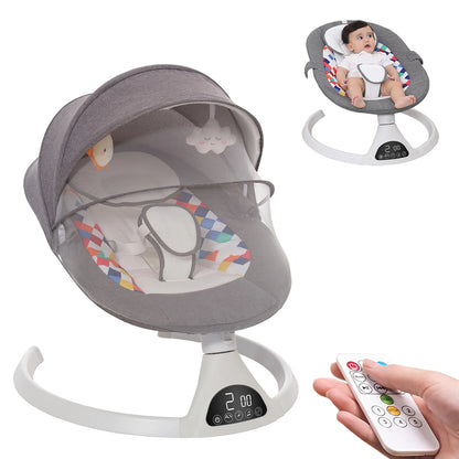 Baby Electric Rocking Chair Cradles Coax Baby Luxury Electric Swing Shaker reliner Comfort flesh 0-3 Years Old Baby Bed