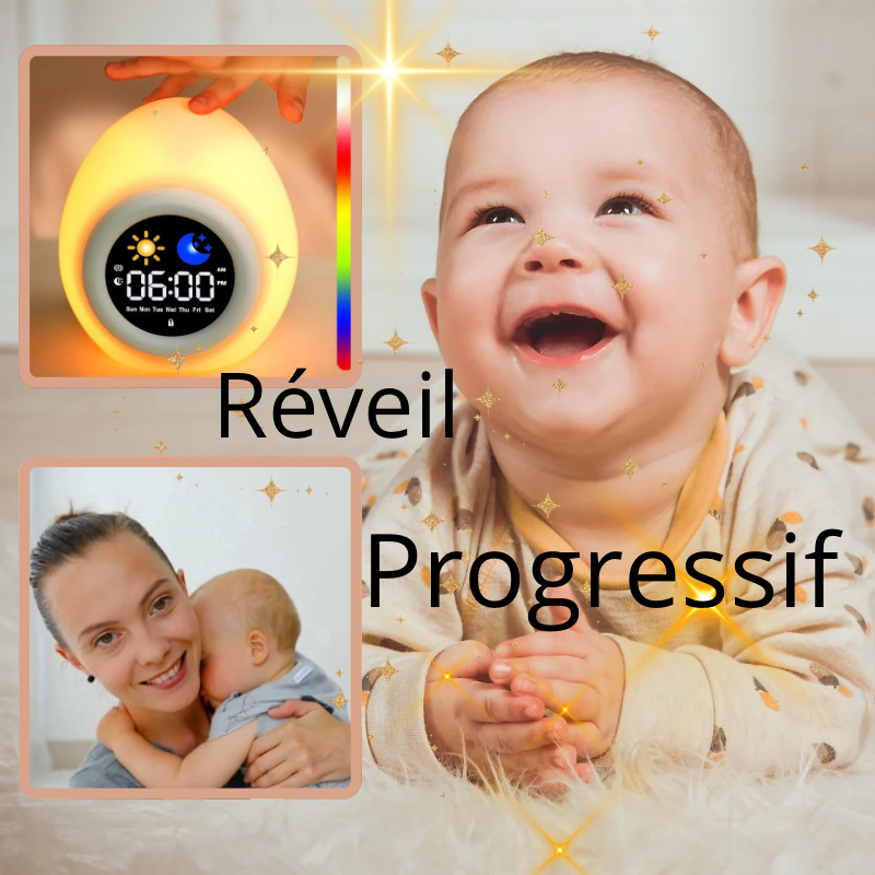 Veilleuse bébé™| Œuf Alarme-Réveil™