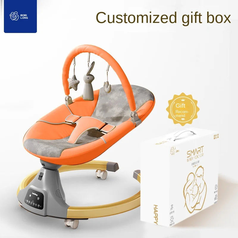 Baby Rocking Chair Baby Soothing Chair Multifunctional Electric Baby Cradle Newborn Sleeping Cradle Electric Baby Swing