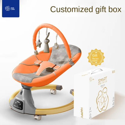 Baby Rocking Chair Baby Soothing Chair Multifunctional Electric Baby Cradle Newborn Sleeping Cradle Electric Baby Swing