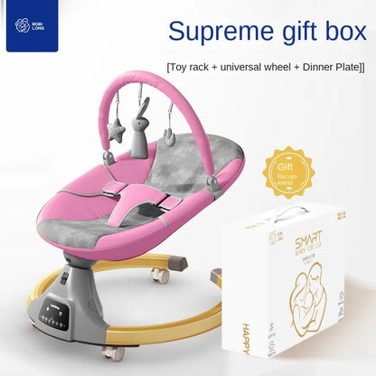 Baby Rocking Chair Baby Soothing Chair Multifunctional Electric Baby Cradle Newborn Sleeping Cradle Electric Baby Swing