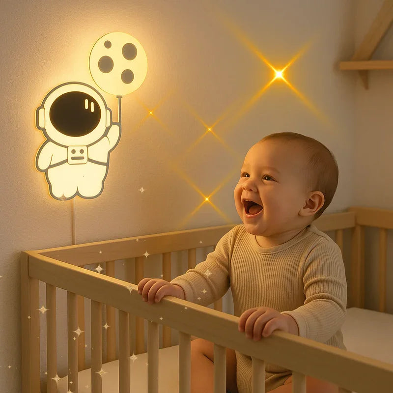 Veilleuse bébé™ | Mural Blue Astronaut™