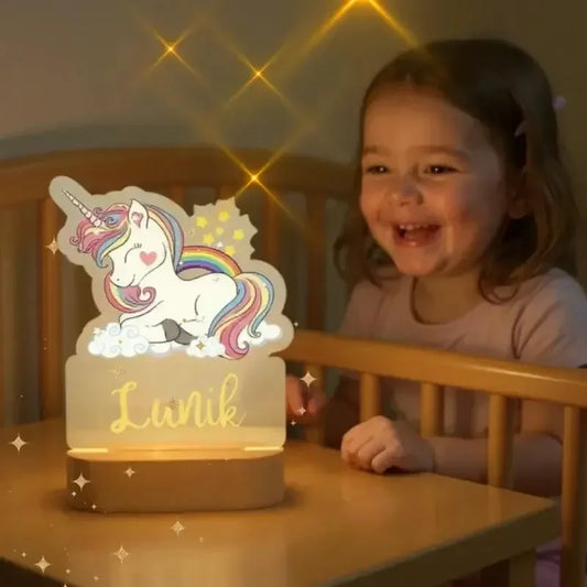 Veilleuse bébé™ | Licorne Personnalisée™