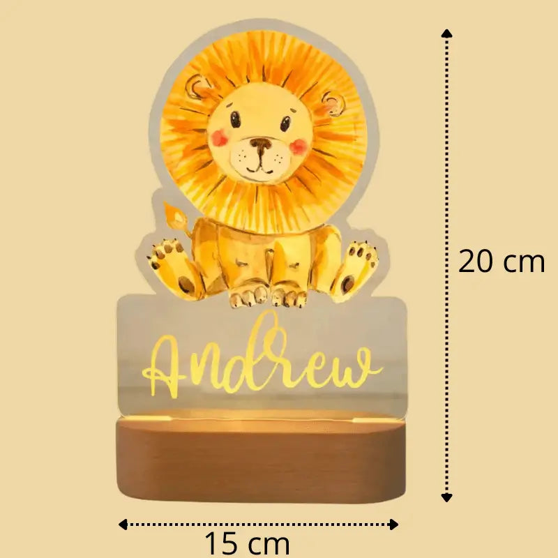 Veilleuse bébé™ | Lion Personnalisé™