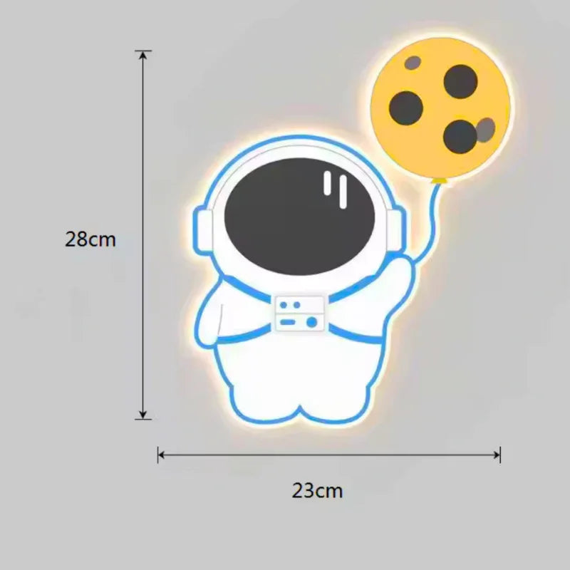 Veilleuse bébé™ | Mural Blue Astronaut™
