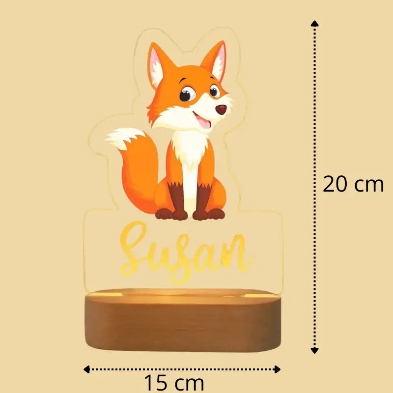 Veilleuse bébé™ | Fox Personnalisée™