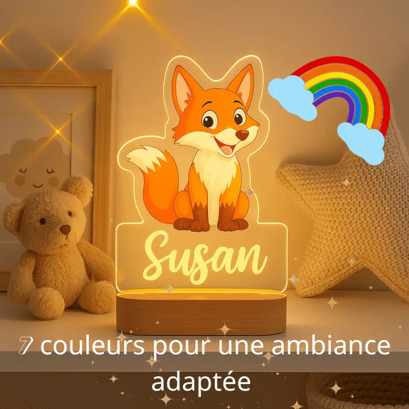 Veilleuse bébé™ | Fox Personnalisée™
