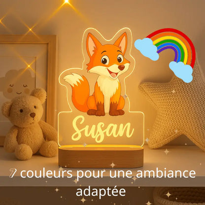 Veilleuse bébé™ | Fox Personnalisée™