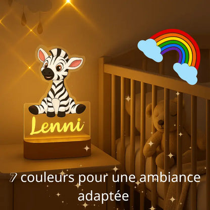 Veilleuse bébé™ | Zèbre Personnalisée™