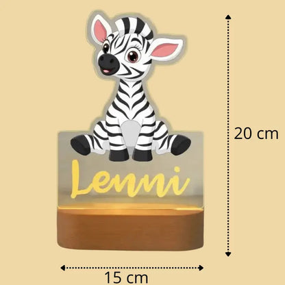 Veilleuse bébé™ | Zèbre Personnalisée™