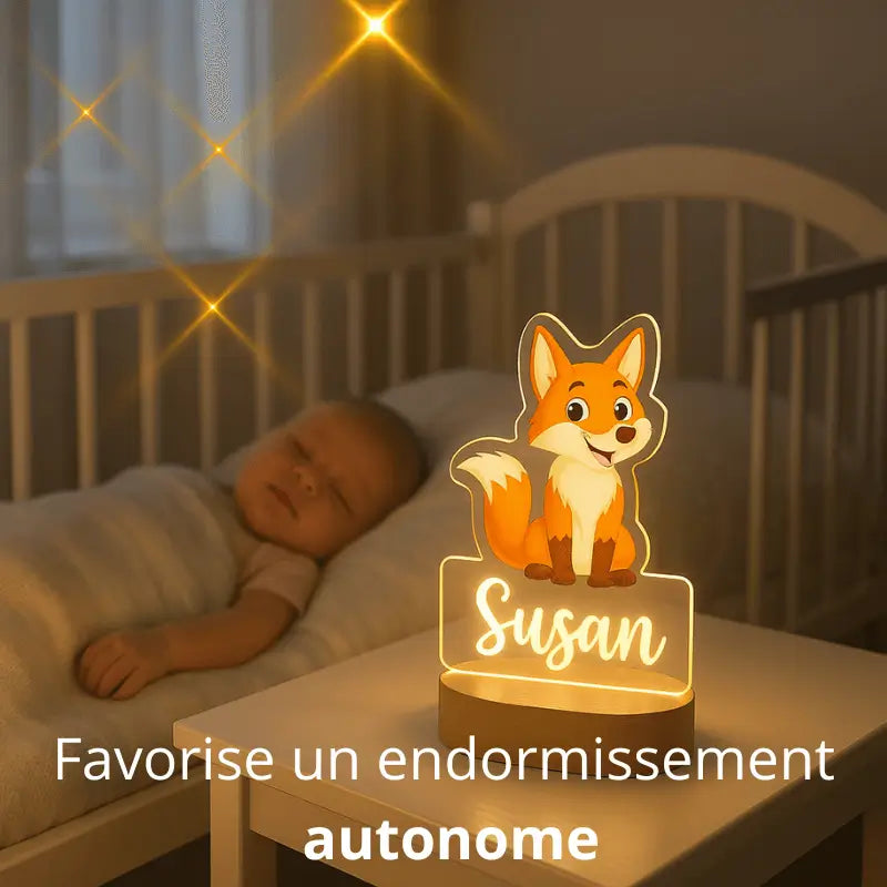 Veilleuse bébé™ | Fox Personnalisée™
