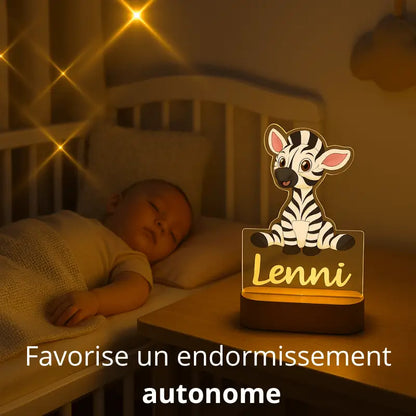 Veilleuse bébé™ | Zèbre Personnalisée™