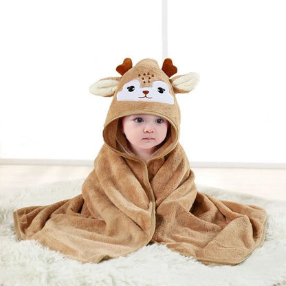 Cape de bain bébé 